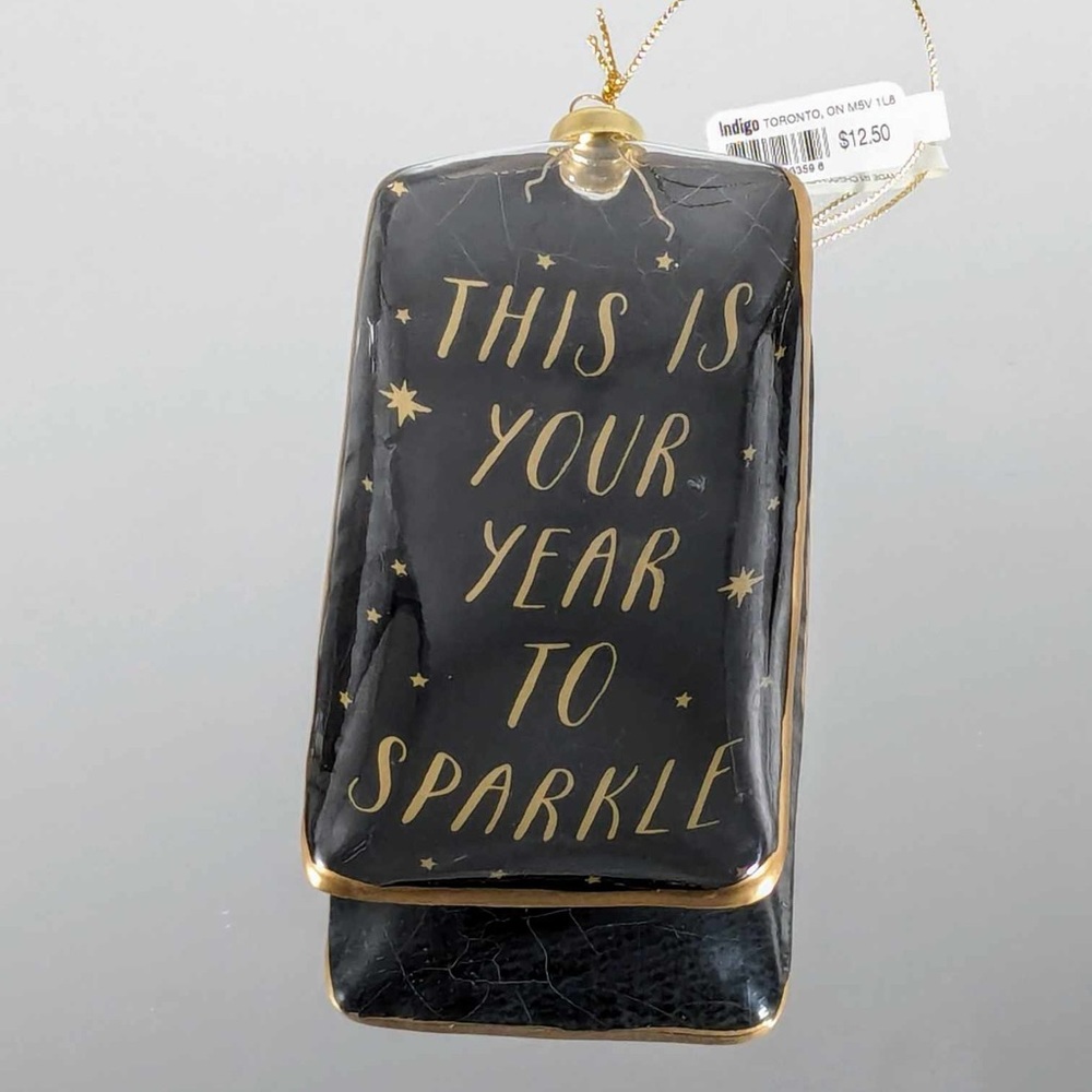 NWT this is your year to sparkle ornament